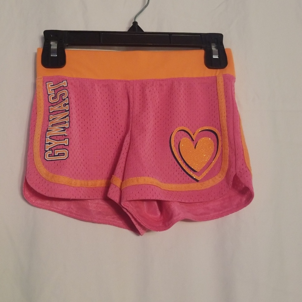 Girls gymnast shorts justice size 6